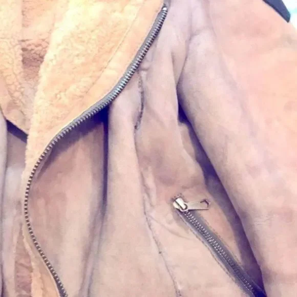 IMPOSSIBLE FIND! Diesel Shearling Fitted‎ Jacket - Picture 3 of 12